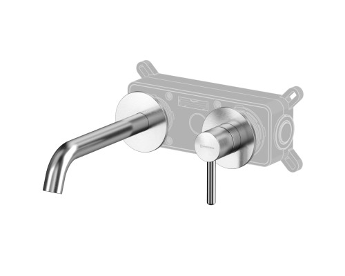 Смеситель для умывальника скрытого монтажа WHITECROSS Y Y1225NIB (брашированный никель)