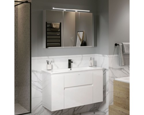 Тумба под раковину Alavann Eva 100 белая