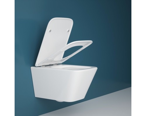 Подвесной унитаз Esbano Gartez-51 безободковый белый