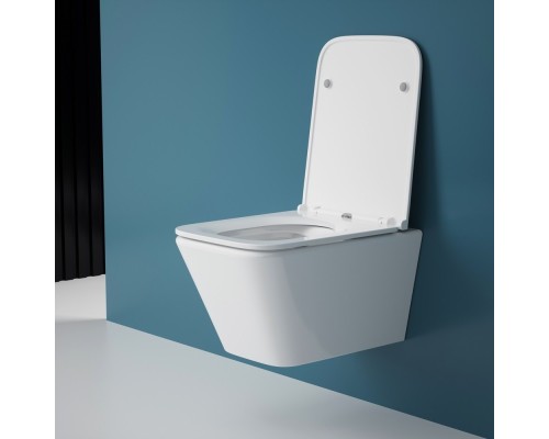 Подвесной унитаз Esbano Gartez-51 безободковый белый