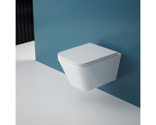 Подвесной унитаз Esbano Gartez-51 безободковый белый