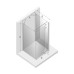 Душевое ограждение NEW TRENDY REFLEXA BLACK R 80x80x200 черный