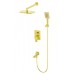 Душевая система встраиваемая Wonzon&Woghand, Брашированное золото
