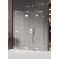 Душевое ограждение NEW TRENDY AVEXA WHITE R 90x80x200 белый