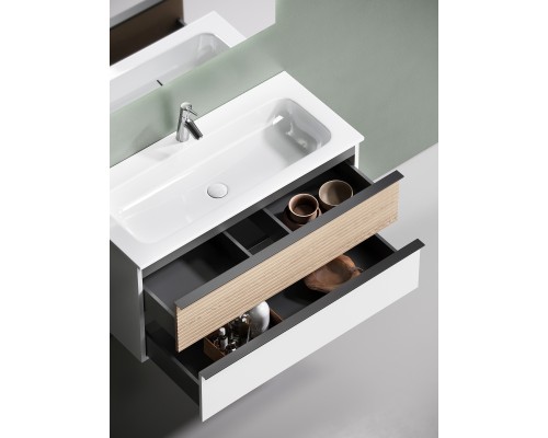 Тумба для раковины SanCos Delta 100 DL100W Дуб белый