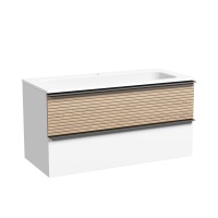 Тумба для раковины SanCos Delta 100 DL100W Дуб белый