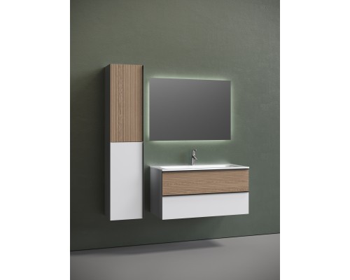 Тумба для раковины SanCos Delta 100 DL100W Дуб белый