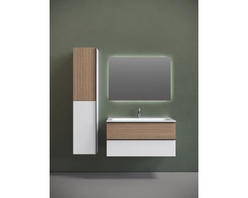 Тумба для раковины SanCos Delta 100 DL100W Дуб белый