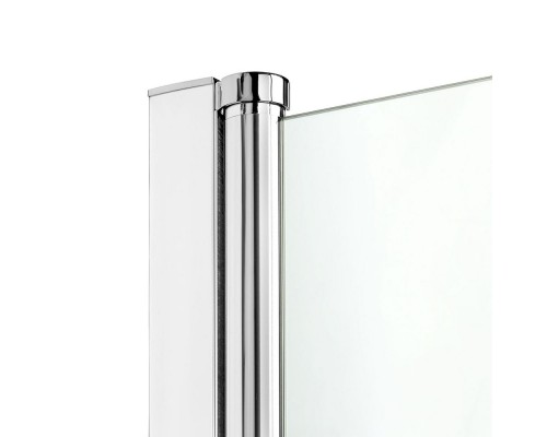 Шторка для ванны NEW TRENDY NEW SOLEO 100x70x140 L хром
