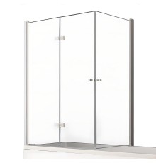 Шторка для ванны NEW TRENDY NEW SOLEO 100x70x140 L хром