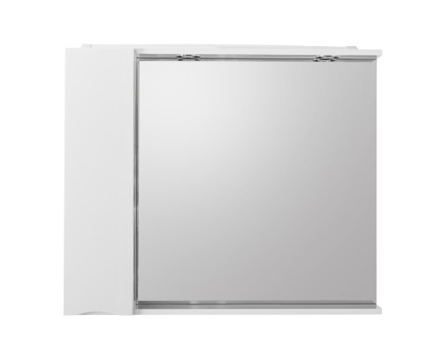 Зеркало со шкафом BelBagno MARINO-SPC-800/750-1A-BL-P-L 80 с подсветкой Bianco Lucido