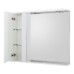 Зеркало со шкафом BelBagno MARINO-SPC-800/750-1A-BL-P-L 80 с подсветкой Bianco Lucido