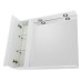 Зеркало со шкафом BelBagno MARINO-SPC-800/750-1A-BL-P-L 80 с подсветкой Bianco Lucido