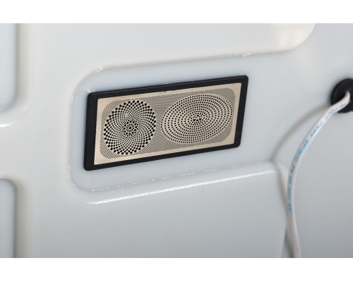 Зеркало BelBagno SPC-RNG-700-LED-TCH-RAD с подсветкой с сенсорным выключателем с bluetooth с термометром с радио