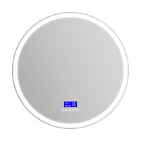 Зеркало BelBagno SPC-RNG-700-LED-TCH-RAD с подсветкой с сенсорным выключателем с bluetooth с термометром с радио