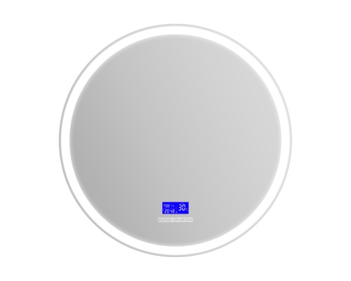 Зеркало BelBagno SPC-RNG-700-LED-TCH-RAD с подсветкой с сенсорным выключателем с bluetooth с термометром с радио