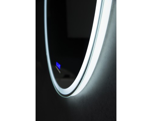 Зеркало BelBagno SPC-RNG-700-LED-TCH-RAD с подсветкой с сенсорным выключателем с bluetooth с термометром с радио