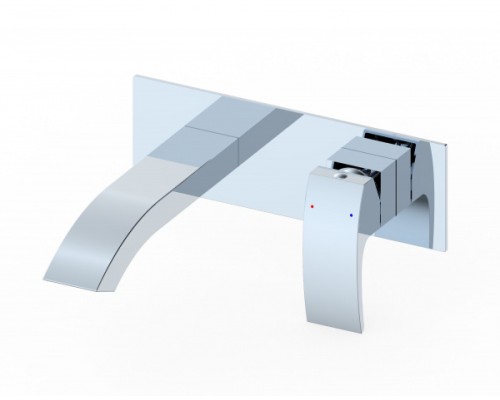 Смеситель для раковины встраиваемый Wonzon&Woghand, Хром