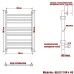 Полотенцесушитель Водяной Nika 100 х 40 1374-1862