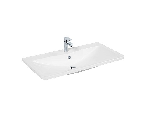 Раковина BelBagno 80 BB800/455-LV-MR-ALR Белая Раковина BelBagno 80 BB800/455-LV-MR-ALR Белая