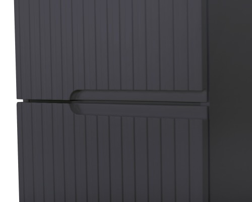 Шкаф пенал Cezares Duet 40 DUET-1500-2A-SC-GR-P подвесной Grafito