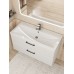 Тумба под раковину Uperwood Foster NEW 100 см, подвесная, белая