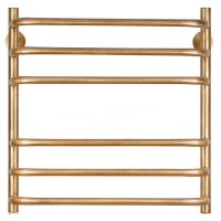 Полотенцесушитель латунный Secado Мерида 3 40х60, электрический R, бронза