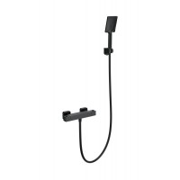 Смеситель для душа с термостатом Wonzon&Woghand, Черный матовый