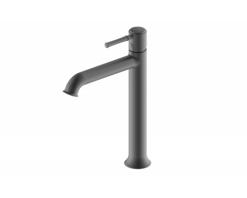Смеситель для раковины высокий Wonzon&Woghand, Темный графит