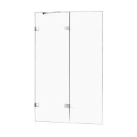 Шторка для ванны NEW TRENDY AVEXA 120x150 L хром