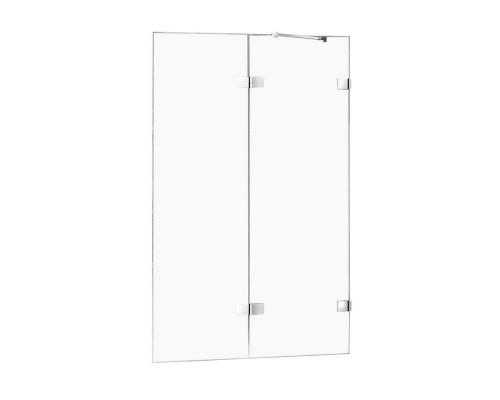 Шторка для ванны NEW TRENDY AVEXA 120x150 R хром