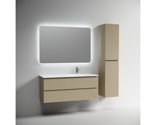 Тумба под раковину Настенная Sancos Folk 119.5 FL120RCP Капучино