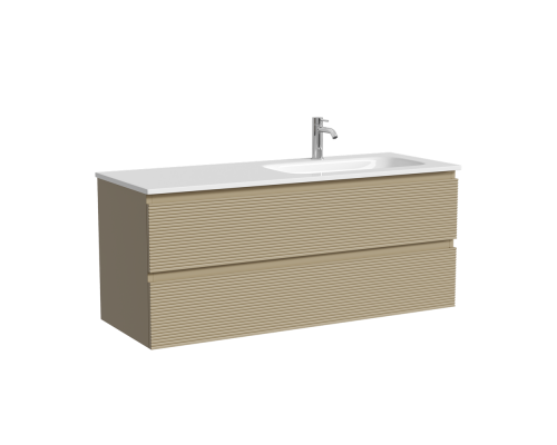 Тумба под раковину Настенная Sancos Folk 119.5 FL120RCP Капучино