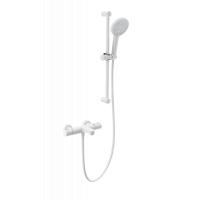 Смеситель для ванны с душем и термостатом Wonzon&Woghand, Белый матовый