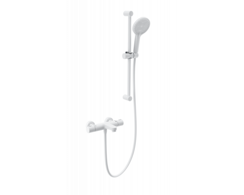 Смеситель для ванны с душем и термостатом Wonzon&Woghand, Белый матовый