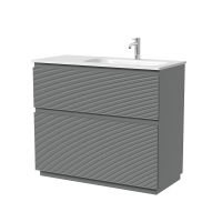 Тумба под раковину Напольная Sancos Folk Floor 99.5 FL100FRES Ergraut soft