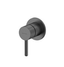 Внешняя часть смесителя на 1 потребитель WHITECROSS Y1241GM (оружейная сталь)