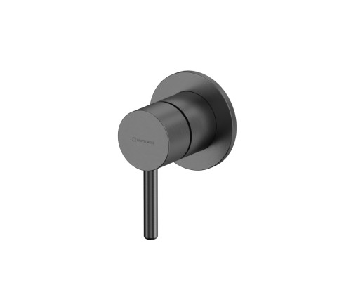 Внешняя часть смесителя на 1 потребитель WHITECROSS Y1241GM (оружейная сталь)