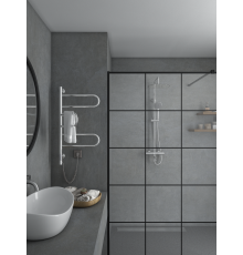 Полотенцесушитель электрический Vincea 44x80 Хром