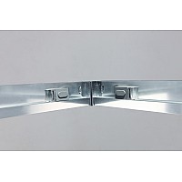 Душевой уголок Cezares Momento 80x80 MOMENTO-A-2-80-C-Cr профиль Хром стекло прозрачное