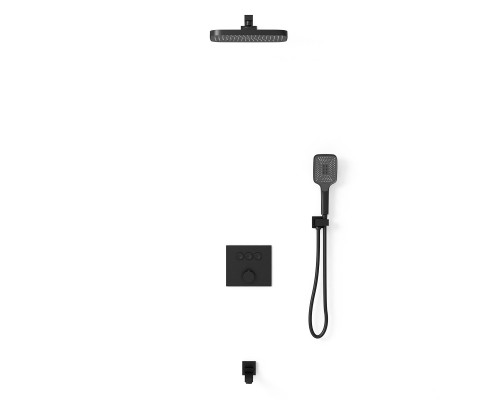 Душевой комплект Vincea VSFW-4311MB встраиваемый 3 режима черный