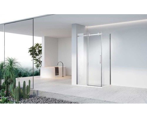 Душевой уголок Vincea Como-N VSR-4CN1012CL, 1200x1000, хром, стекло прозрачное