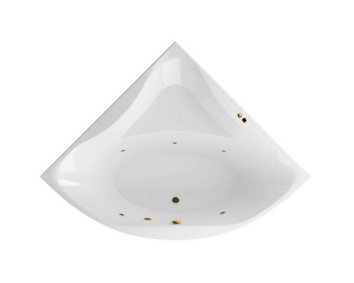 Ванна гидромассажная EXCELLENT Glamour 150x150 SOFT золото