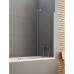 Шторка для ванны NEW TRENDY NEW SOLEO 80x140 хром
