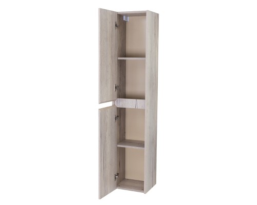 Шкаф пенал BelBagno Kraft 33 L KRAFT-1600-2A-SC-RGB-L подвесной Rovere Galifax Bianco