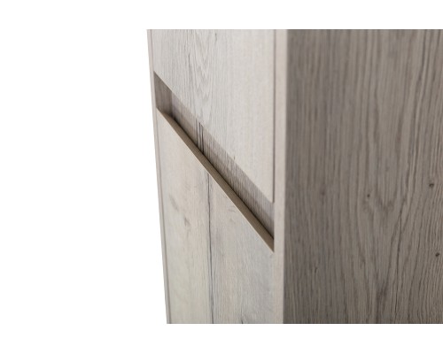 Шкаф пенал BelBagno Kraft 33 L KRAFT-1600-2A-SC-RGB-L подвесной Rovere Galifax Bianco