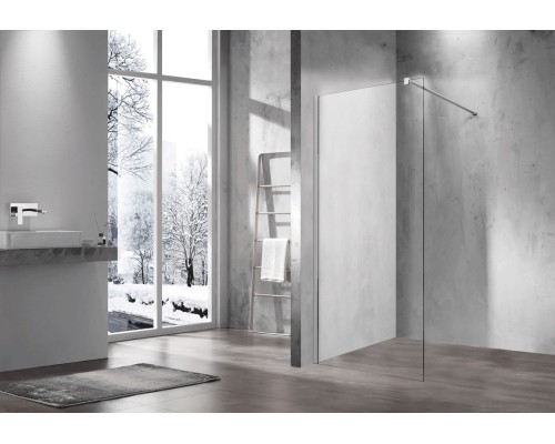 Душевая перегородка Vincea Walk-In VSW-1H600CL 600x2000 хром стекло прозрачное