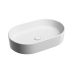 Чаша накладная овальная Ceramica Nova Element 60x38 белый