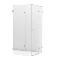 Душевое ограждение NEW TRENDY EVENTA R 80x100x200 хром