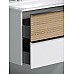 Тумба для раковины SanCos Delta 100 DL100LW Дуб белый